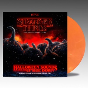 [LP/손상 할인] Kyle Dixon &amp; Michael Stein - Stranger Things: Halloween Sounds From The Upside Down (넷플릭스 [기묘한 이야기] 시즌 2 OST) (한정 펌킨 오렌지 컬러 바이닐 / 특별 아트워크 수록)
